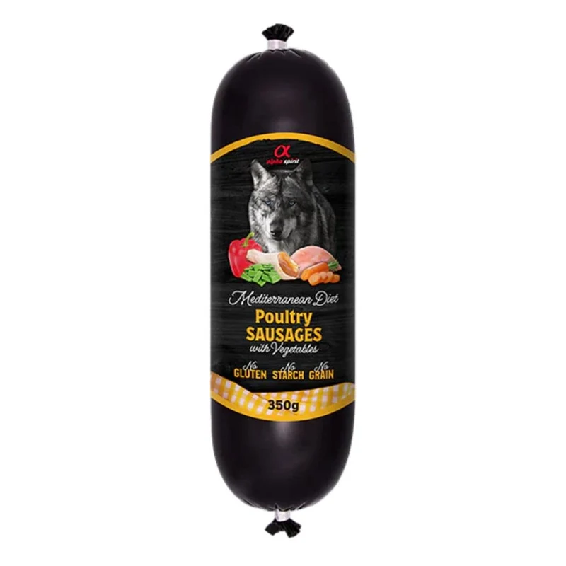 Alpha Spirit Salchicha "Mediterranean Diet" Poultry