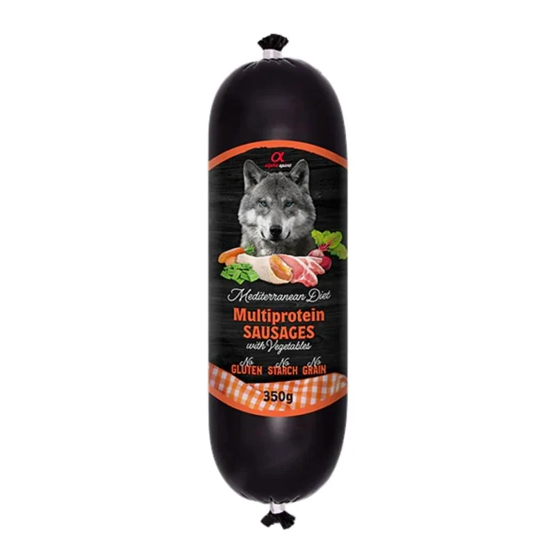 Alpha Spirit Salchicha "Mediterranean Diet" Multiprotein