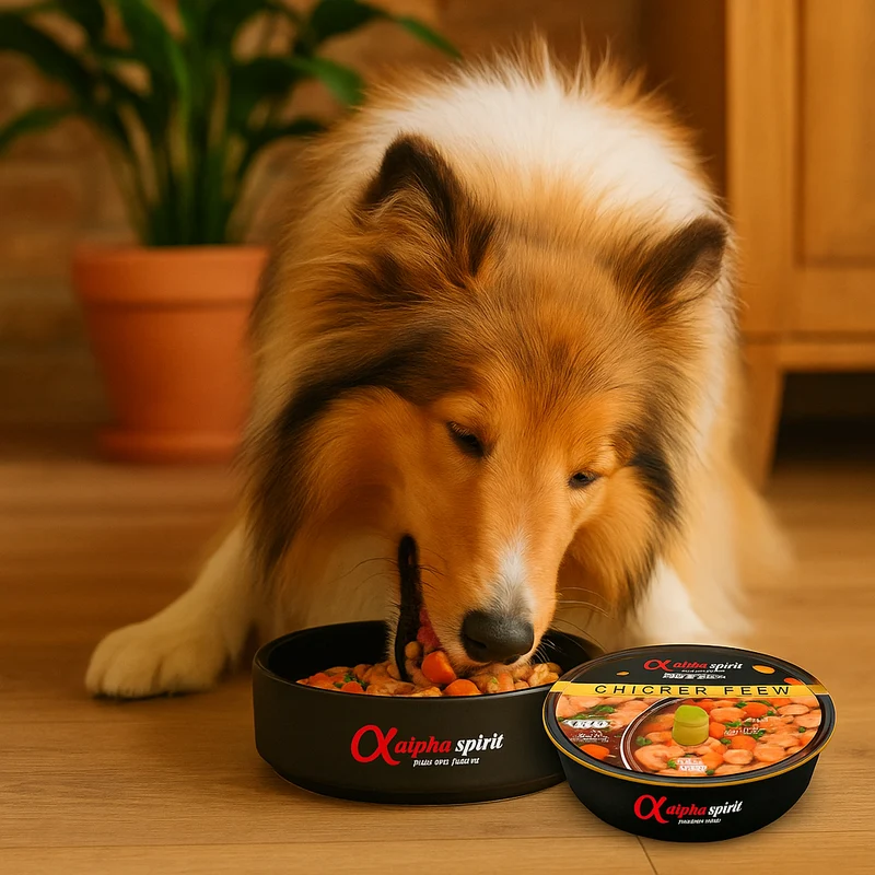 Alpha Spirit Dog Real Food Pollo