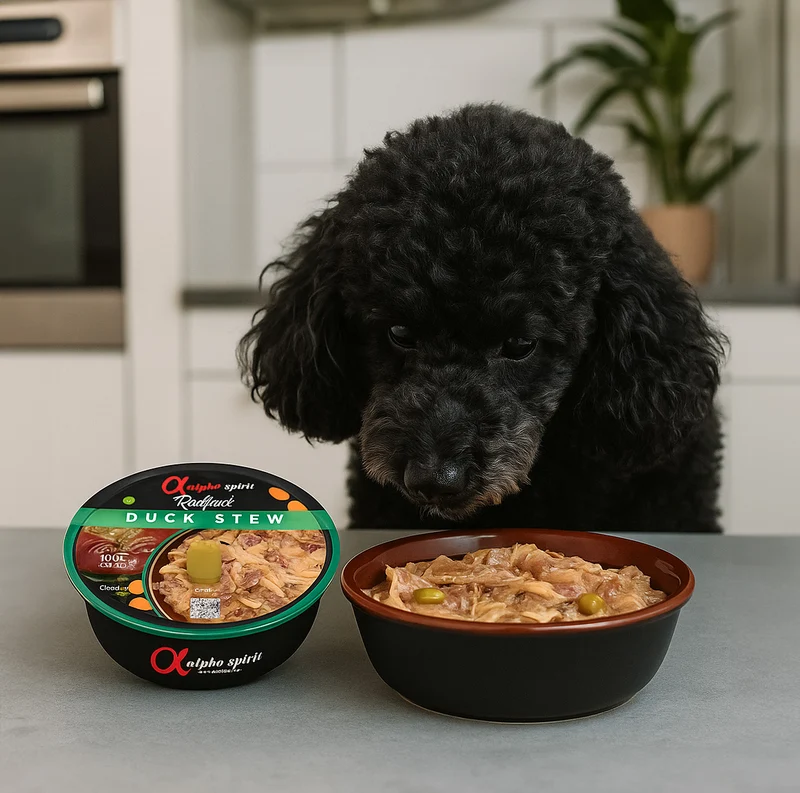 Alpha Spirit Dog Real Food Pato