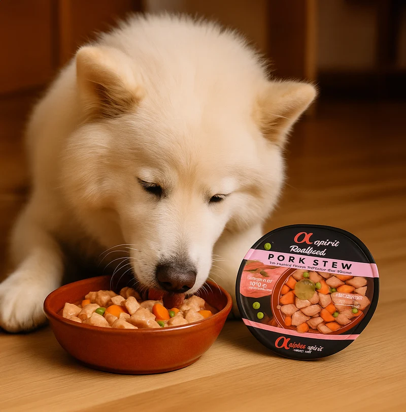Alpha Spirit Dog Real Food Cerdo