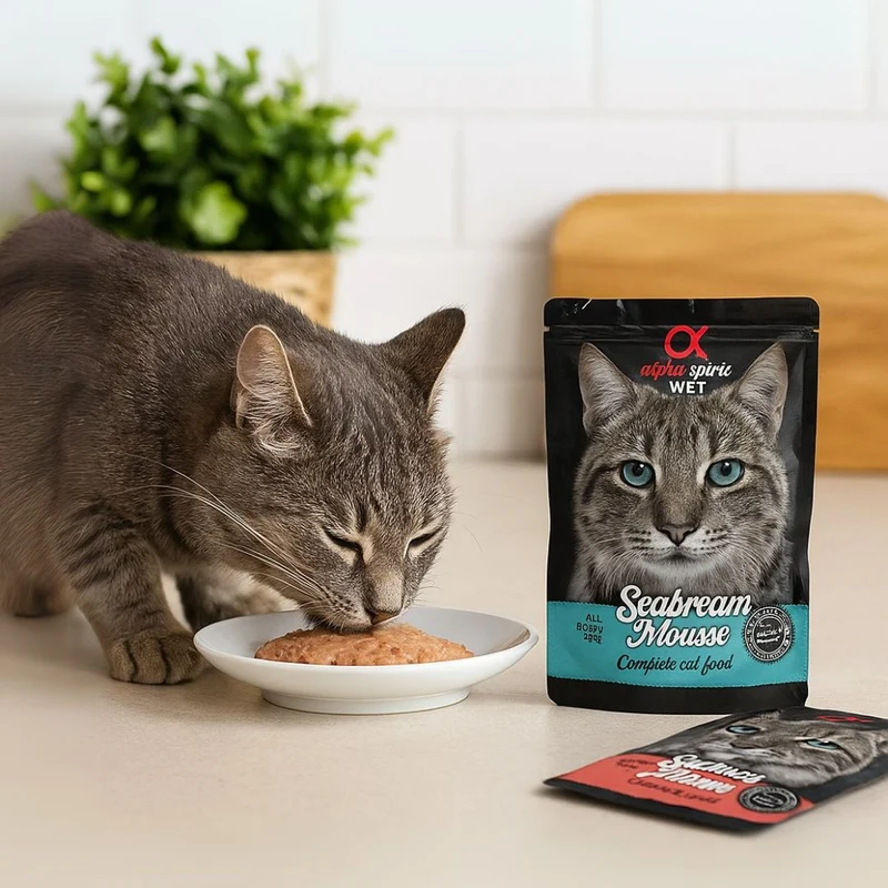 Alpha Spirit Cat Pouch Mousse de Dorada 85g