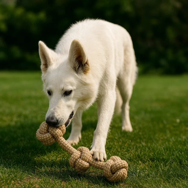 DoggyMasters Organics Cuerda 3 Nudos
