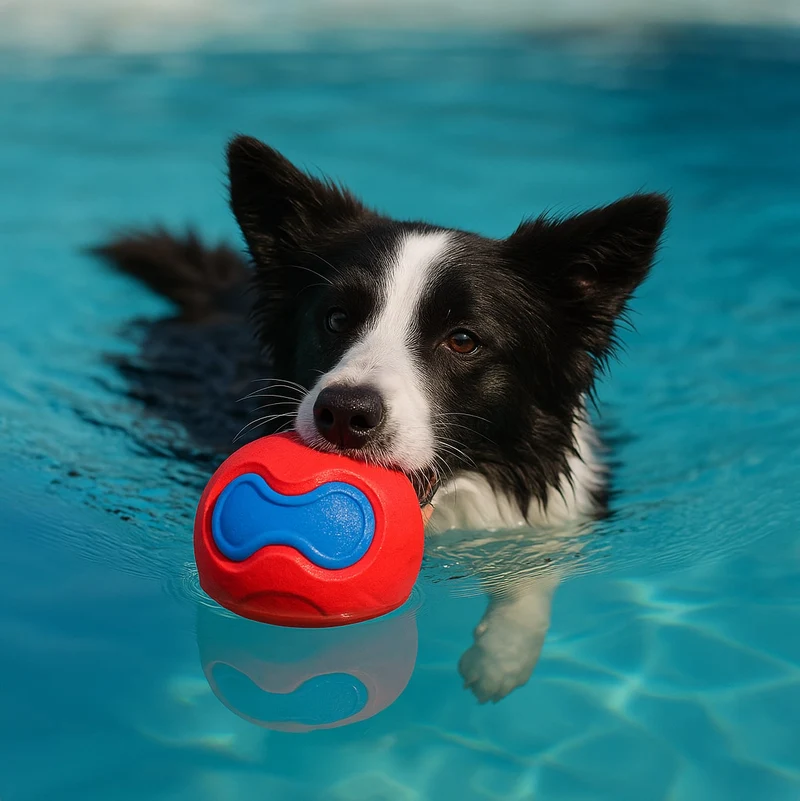 DoggyMasters Blue&Red Ball