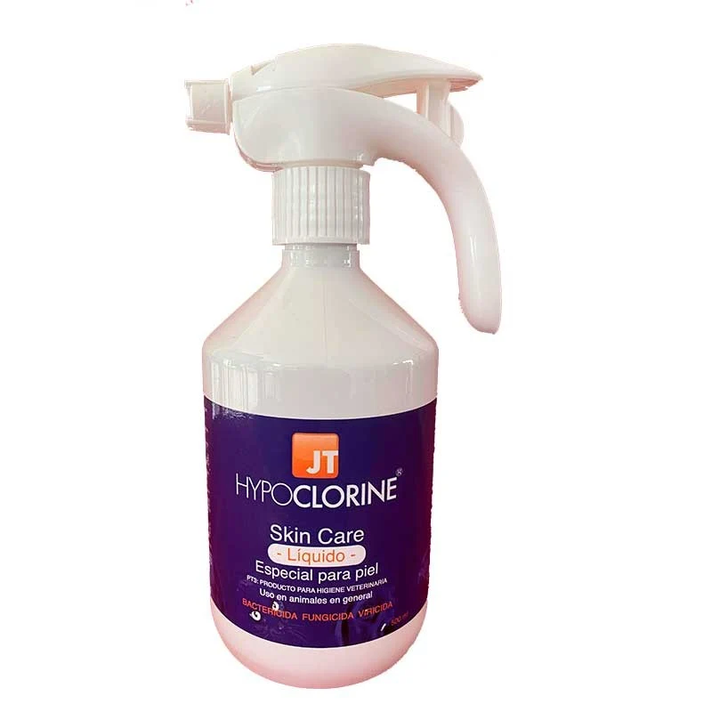 🧴 JT Hypoclorine Skin Care 500 ml | Spray dermatológico antiséptico para perros y gatos
