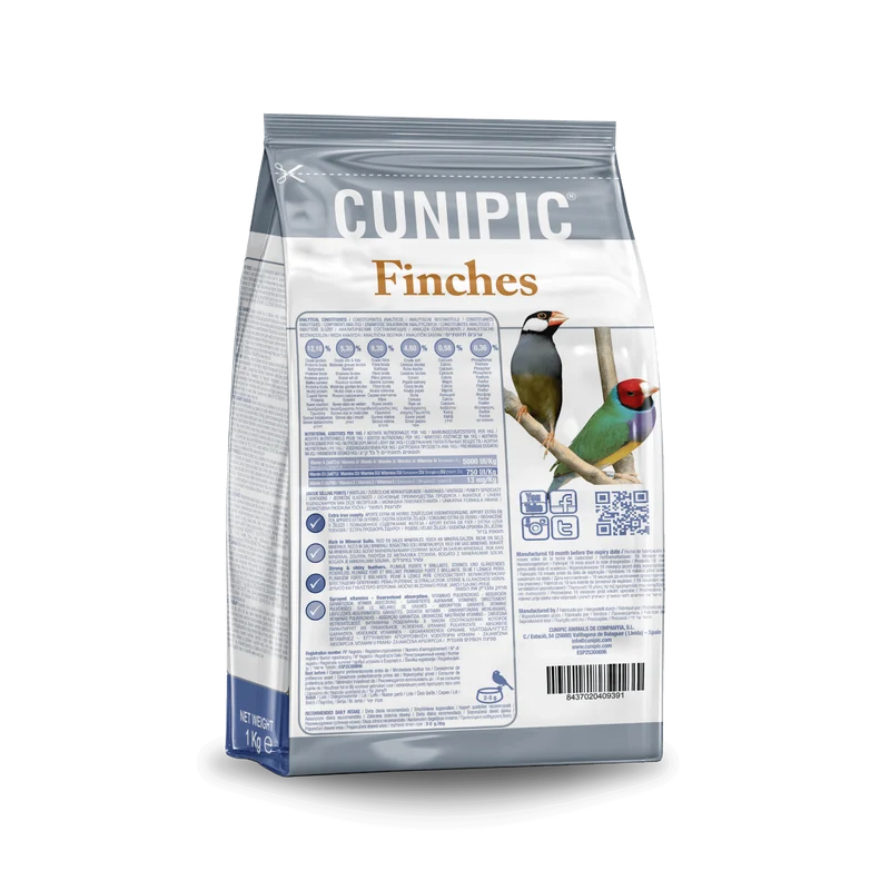 CUNIPIC LOVE BIRDS Tropicales 1 kg