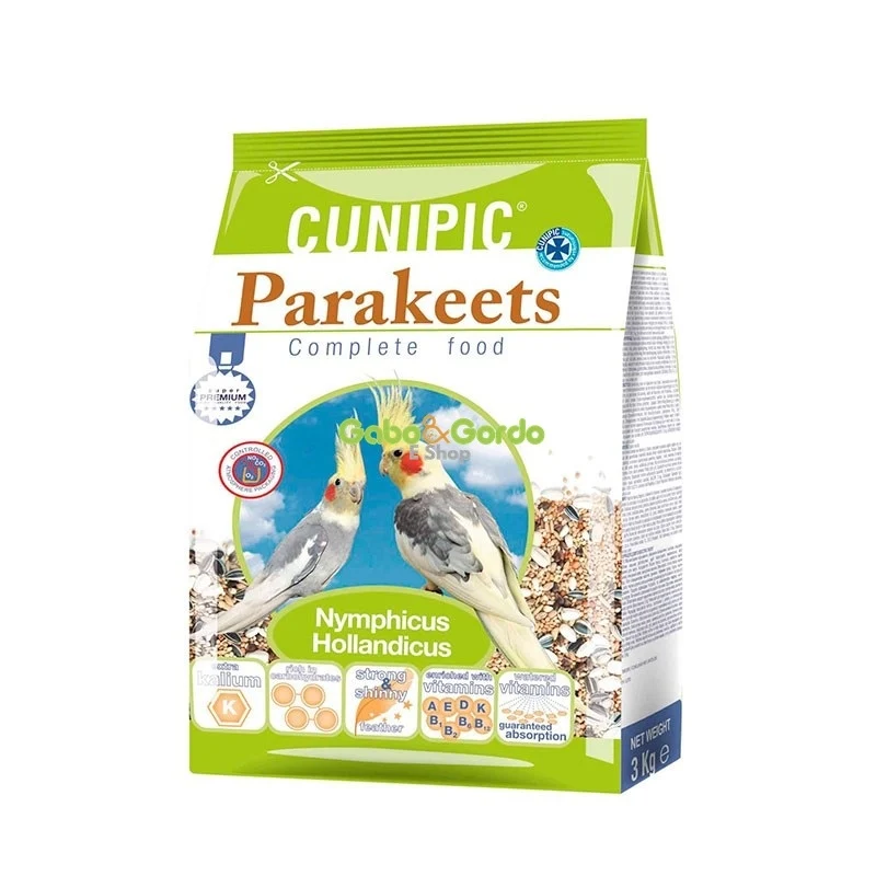 CUNIPIC LOVE BIRDS Ninfas 3 kg