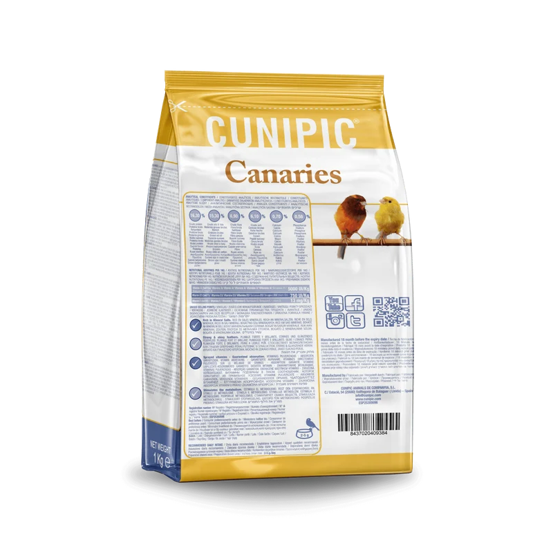 CUNIPIC LOVE BIRDS Canarios 1 kg