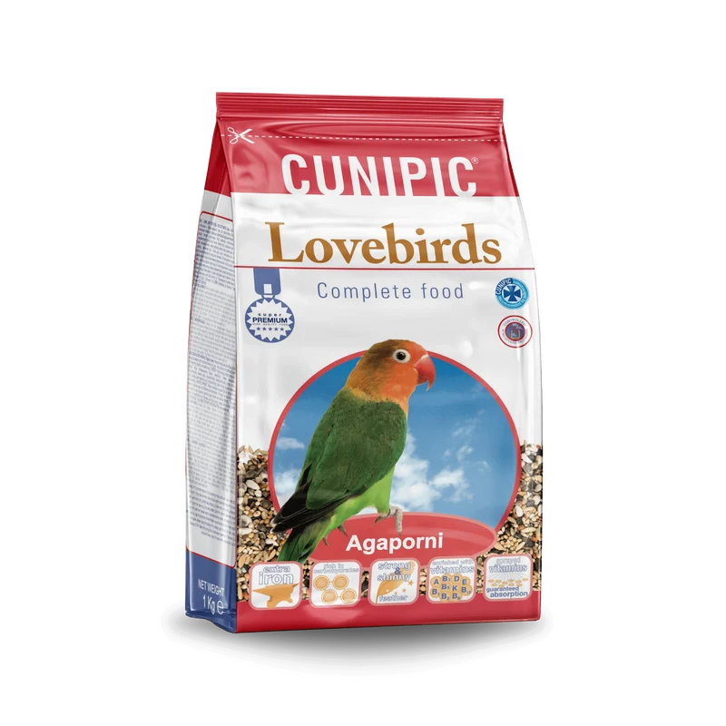 CUNIPIC LOVE BIRDS AGAPORNIS 1 kg