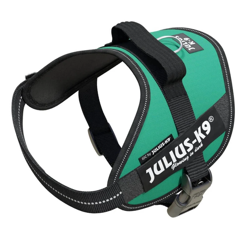 🟢 JULIUS K9 IDC Powerharness Verde Oscuro | Arnés profesional para perros
