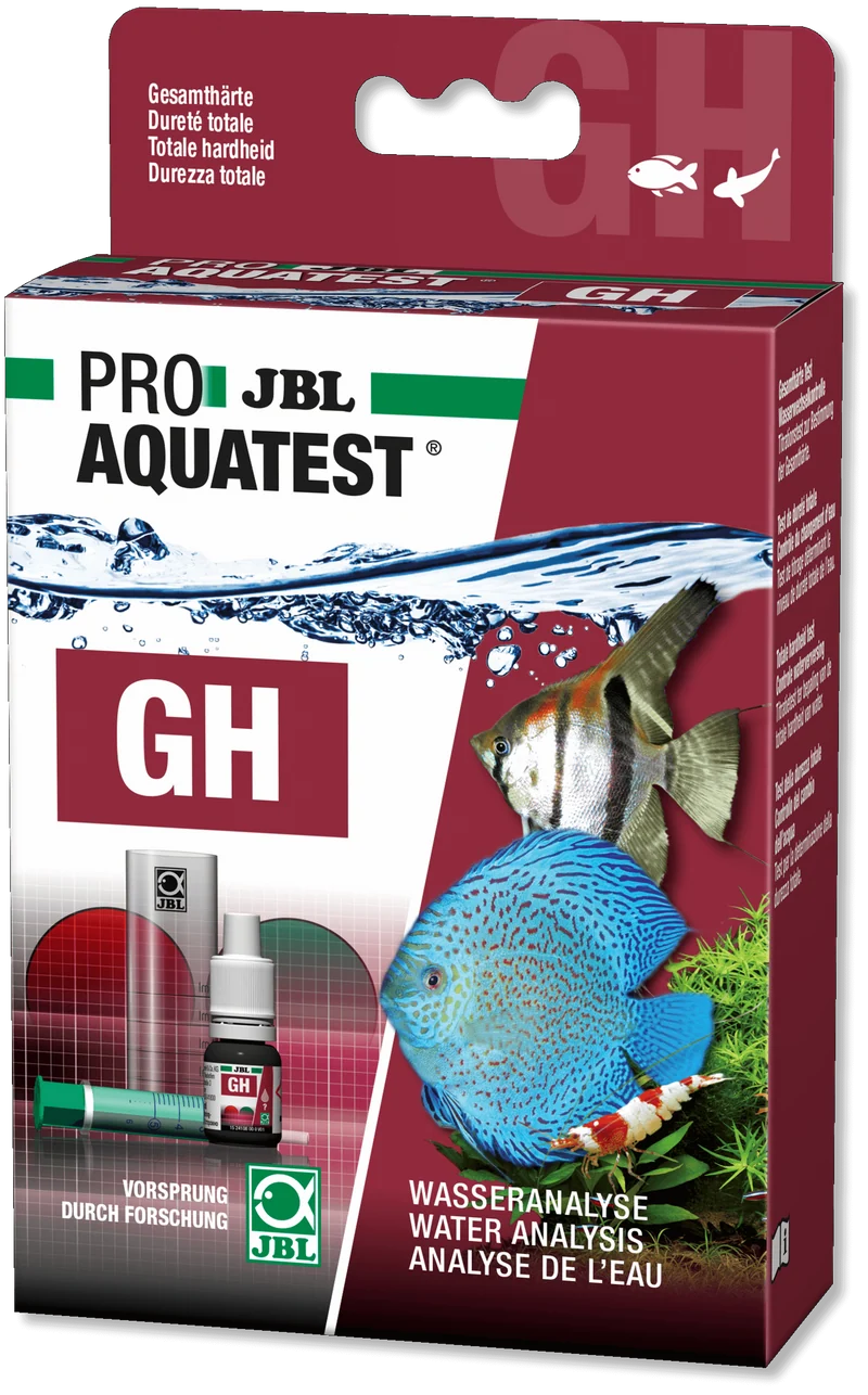 JBL Test GH Proaqua – Dureza General en Acuarios y Estanques | Test Rápido y Preciso