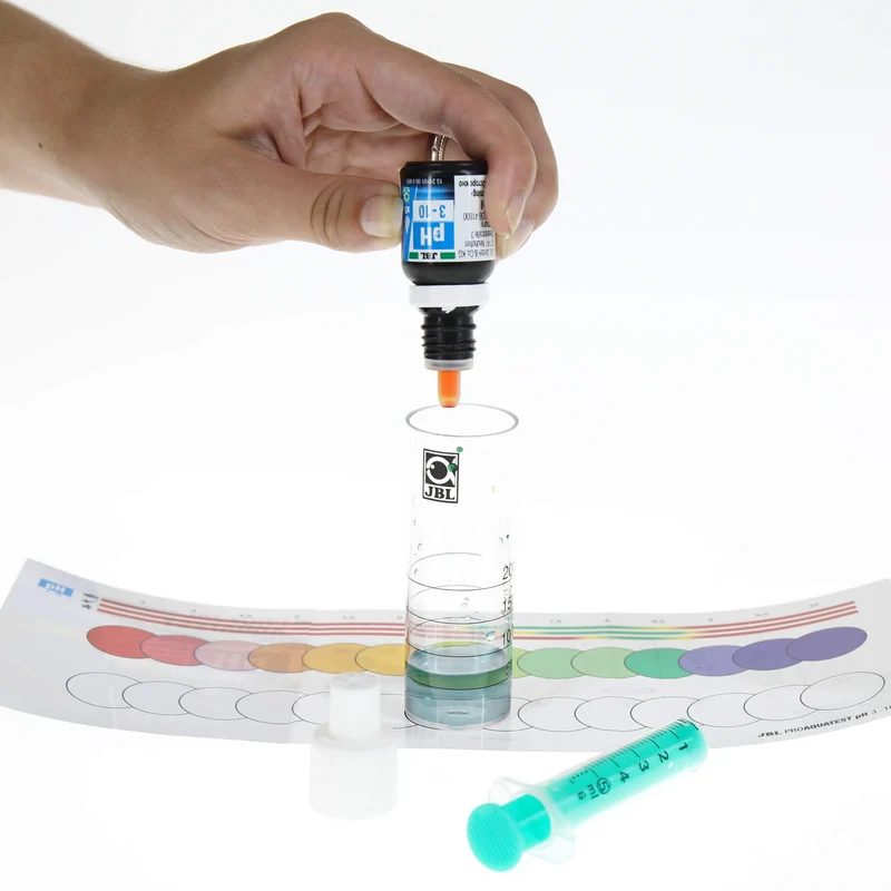 JBL ProaquaTest pH 3.0-10.0 – Test Rápido para Medir el pH en Acuarios y Estanques | Control Preciso del Nivel de Acidez