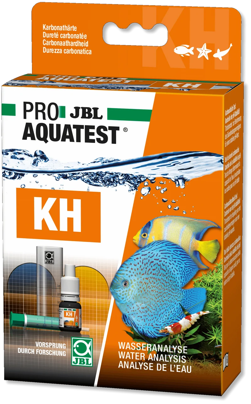 Test de Dureza de Carbonatos JBL KH Proaqua – Análisis Rápido para Acuarios y Estanques