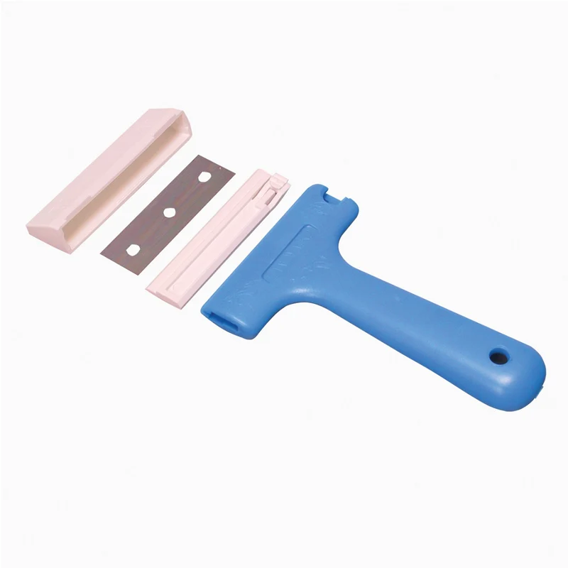JBL Rasqueta Aqua-T Handy 70 mm | Limpiador de cristales para acuarios con lámina de acero inoxidable