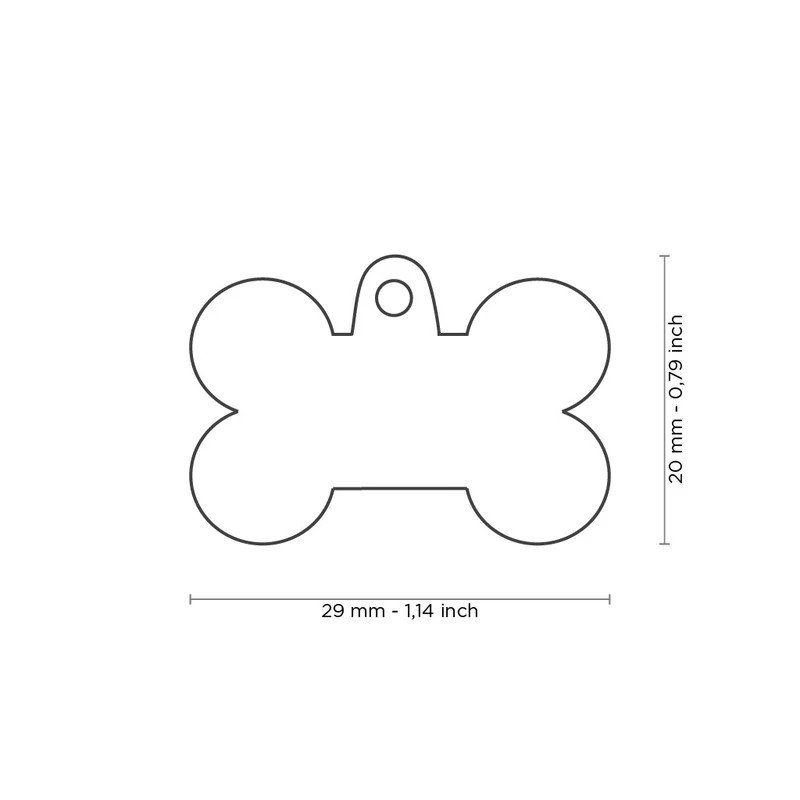 Placa Identificativa MyFamily Basic Hueso Negro Oro