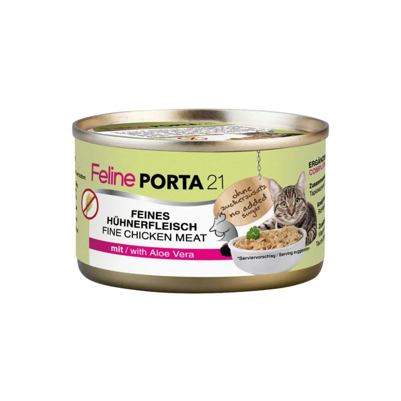 Porta21 Feline Pollo/Aloe Vera 90g