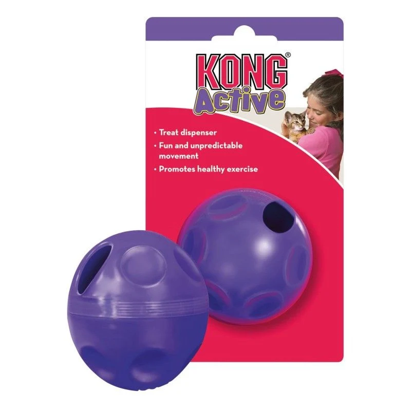 KONG Cat Active Pelota Dispensadora de Snacks