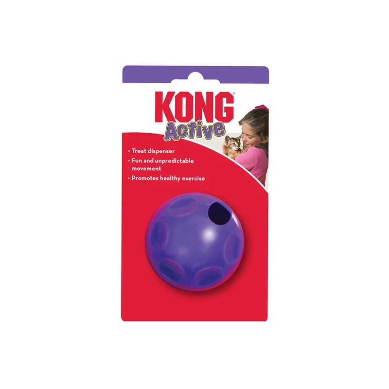 KONG Cat Active Pelota Dispensadora de Snacks