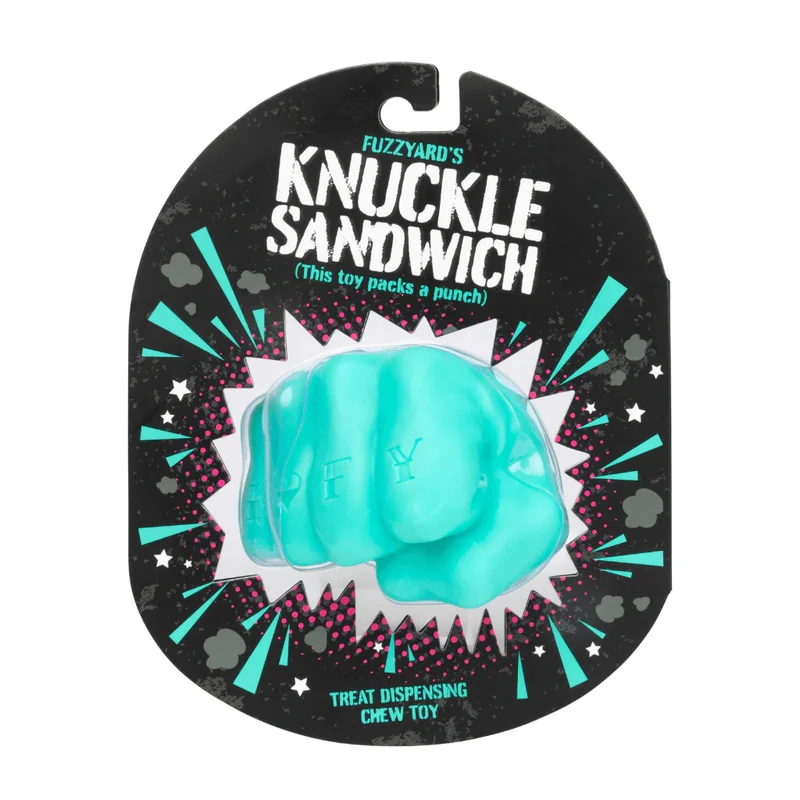 FuzzYard Interactive Chew Toy - Knuckle Sandwich