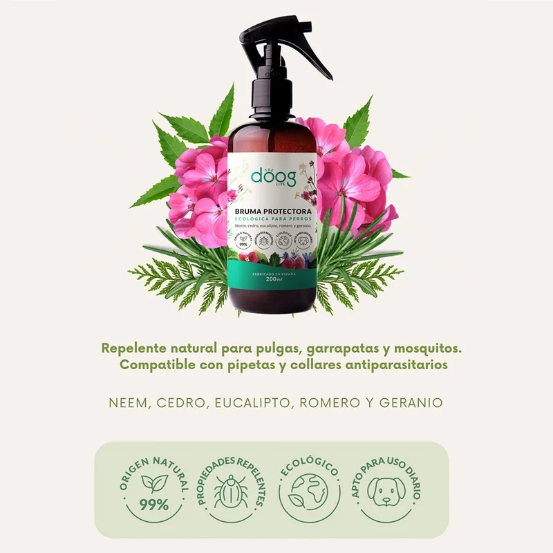 The Doog Life Bruma Protectora Repelente 250ml