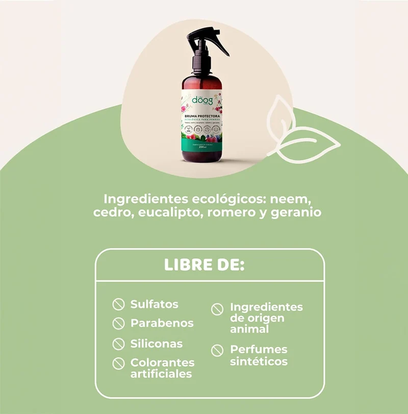 The Doog Life Bruma Protectora Repelente 250ml