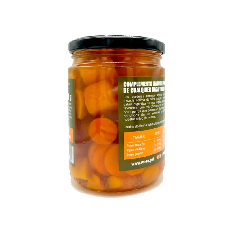 Weso Calabaza y Zanahoria en caldo