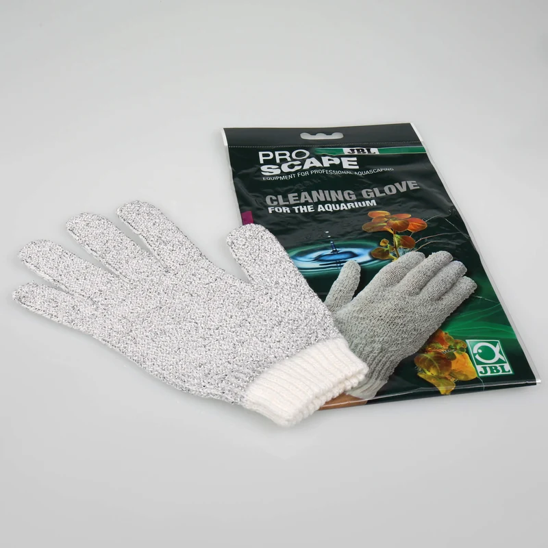 JBL Guantes de mantenimiento para cristales de acuario | Guante para limpieza de vidrio y equipo técnico