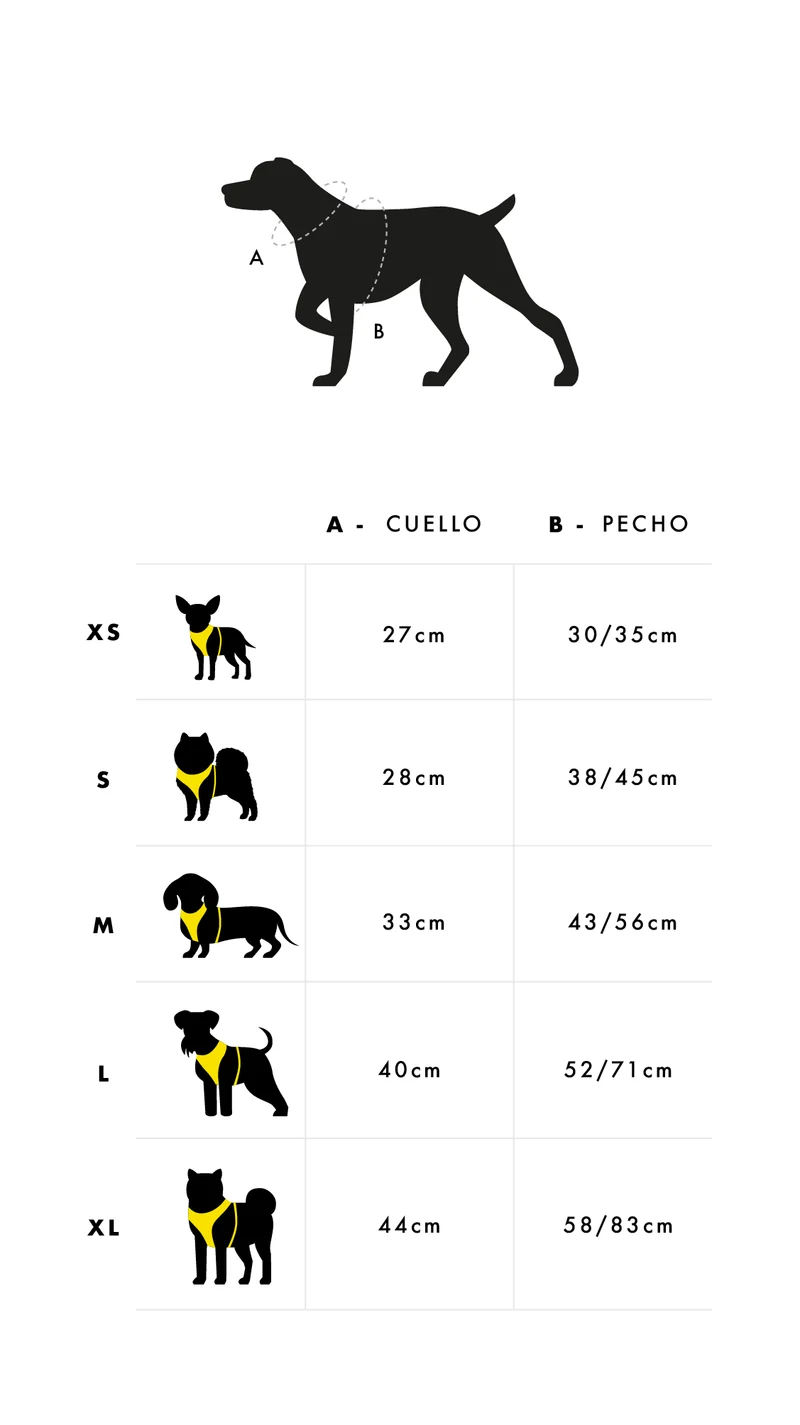 🐾 DUKIER Arnés Reversible Tattoo para perros