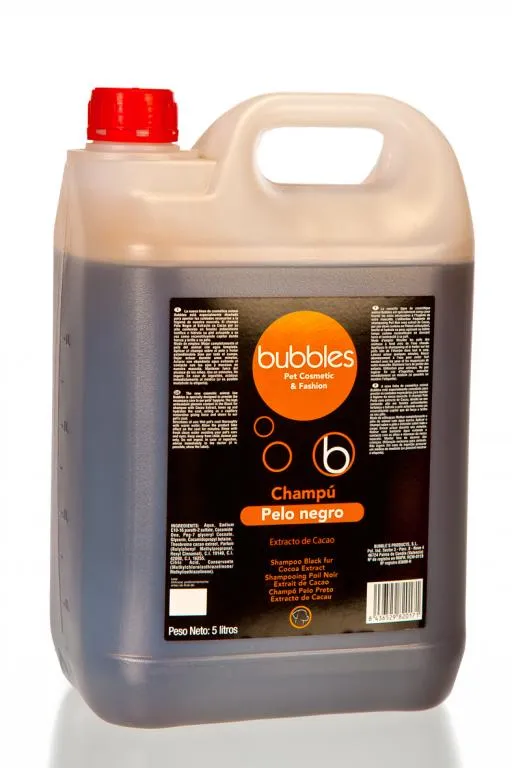 Champú para Pelo Negro con Cacao para Perros | Bubbles