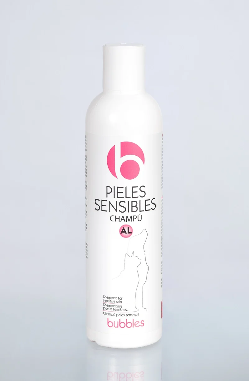 Champú BUBBLES para Pieles Sensibles en Perros | Cuidado Natural y Suave