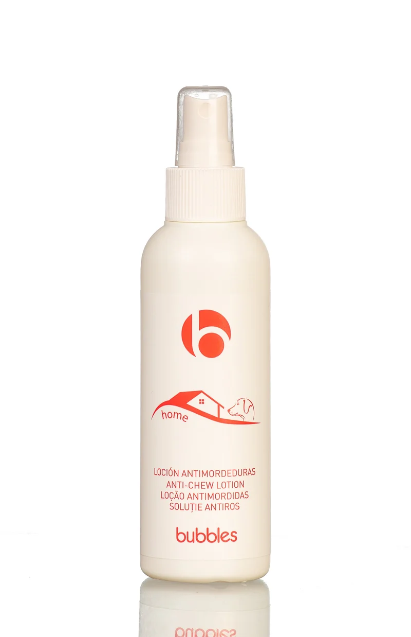 BUBBLES Loción Anti Mordeduras para Perros | Protección Duradera sin Molestias | 150 ml