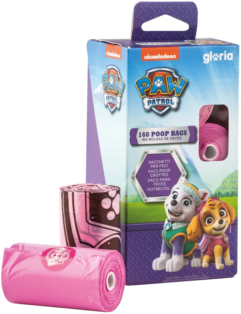 🐶 PAW PATROL Bolsas Biodegradables Perfumadas – 8x20 uds