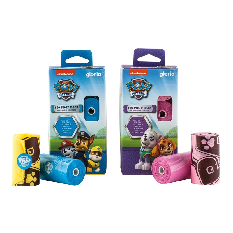 🐶 PAW PATROL Bolsas Biodegradables Perfumadas – 8x20 uds