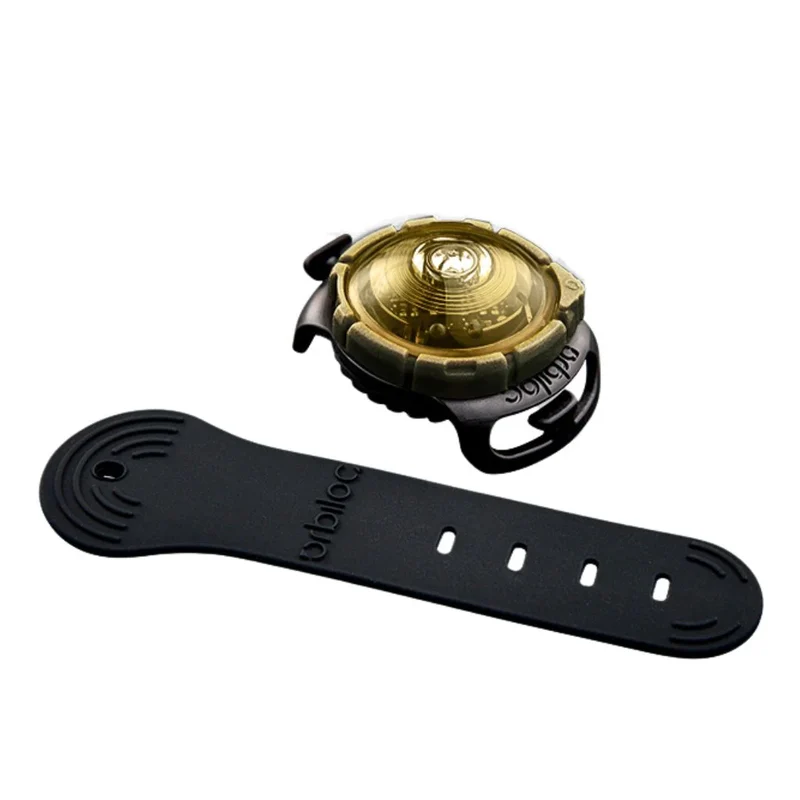 Orbiloc Dog Dual Safety Light - Gold