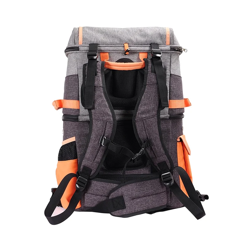 Ibiyaya Mochila 2 Niveles (Negro/Naranja)