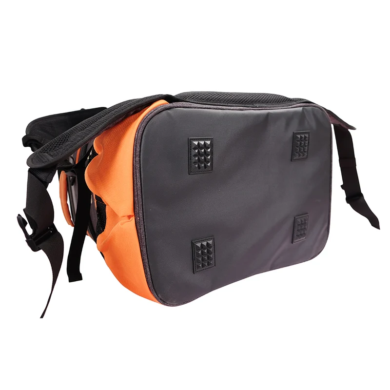 Ibiyaya Mochila 2 Niveles (Negro/Naranja)