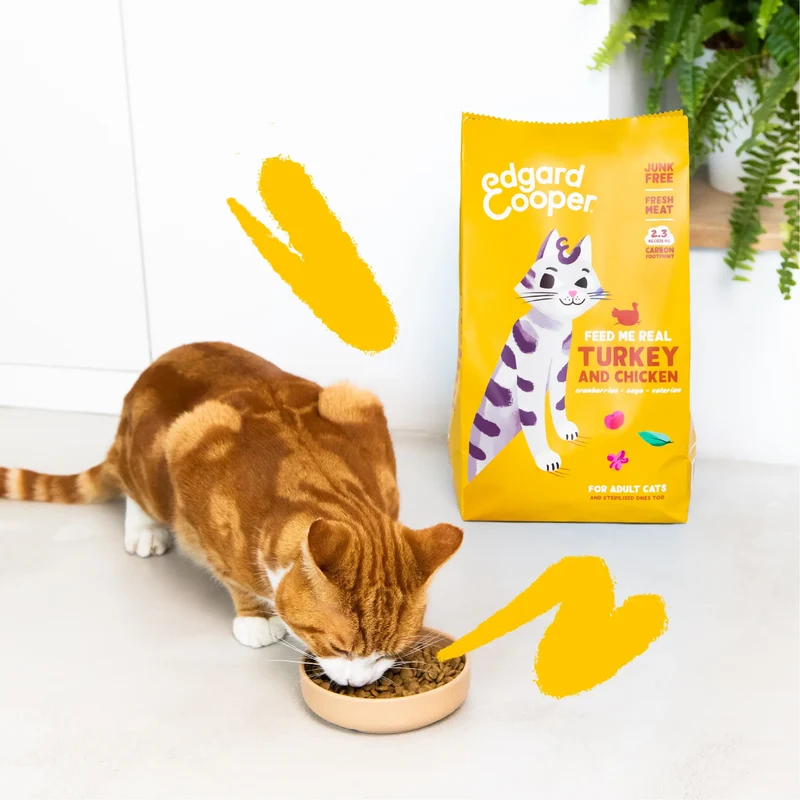 Edgard & Cooper Cat Adult Pavo Fresco