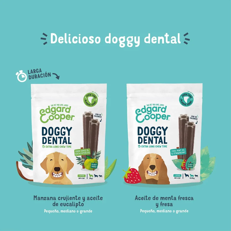 Edgard & Cooper Doggy Dental Fresa/Menta
