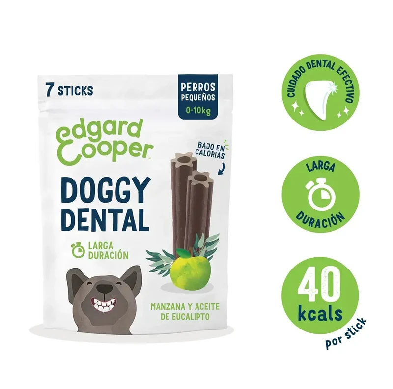 Edgard & Cooper Doggy Dental Manzana/Eucalipto