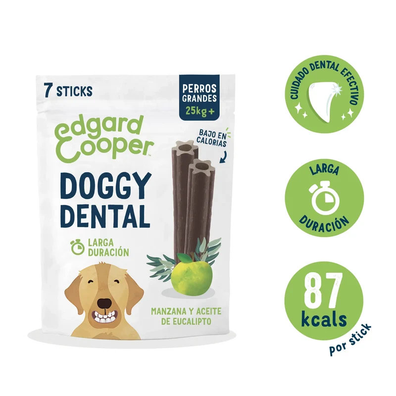 Edgard & Cooper Doggy Dental Manzana/Eucalipto