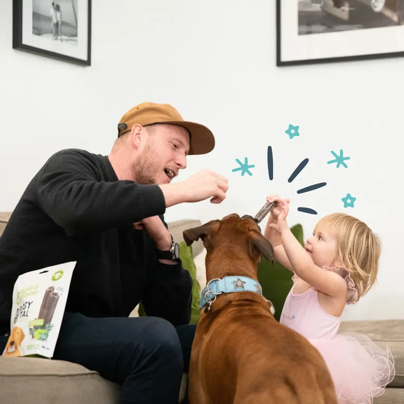 Edgard & Cooper Doggy Dental Manzana/Eucalipto