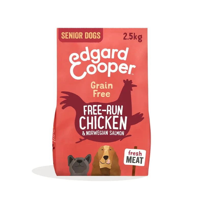 Edgard & Cooper Dog Senior Pollo y Salmón