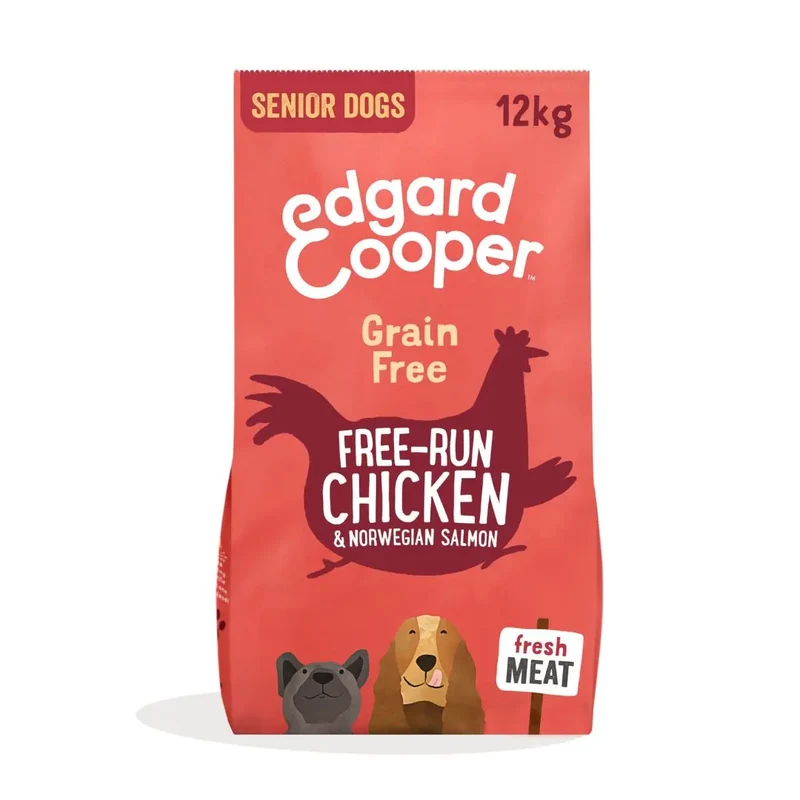 Edgard & Cooper Dog Senior Pollo y Salmón