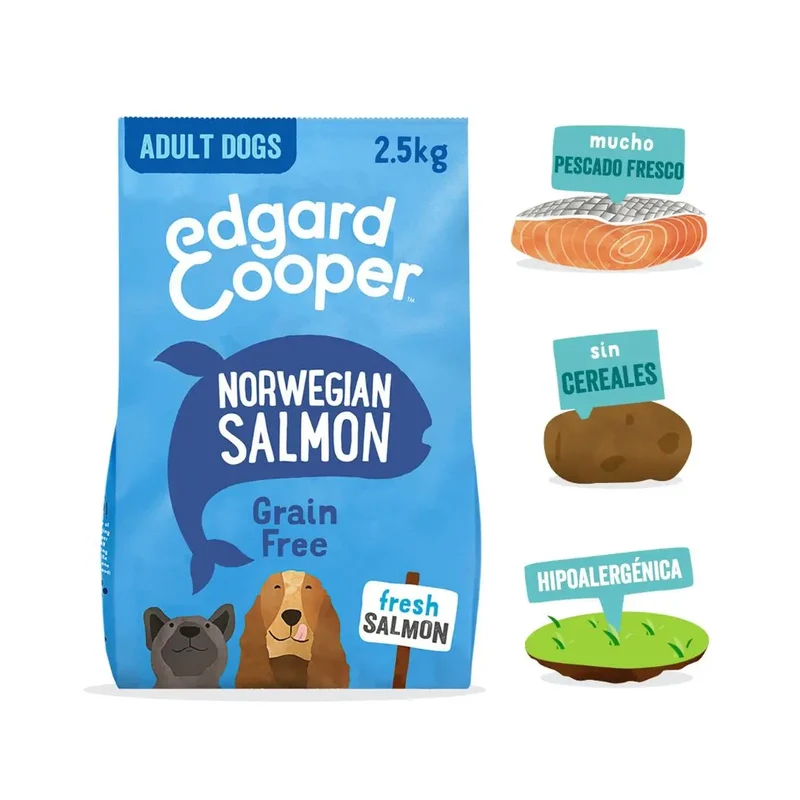 Edgard & Cooper Dog Salmón Noruego