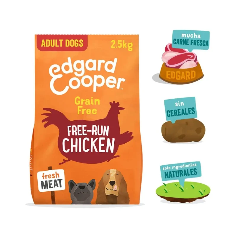 Edgard & Cooper Dog Pollo de Corral