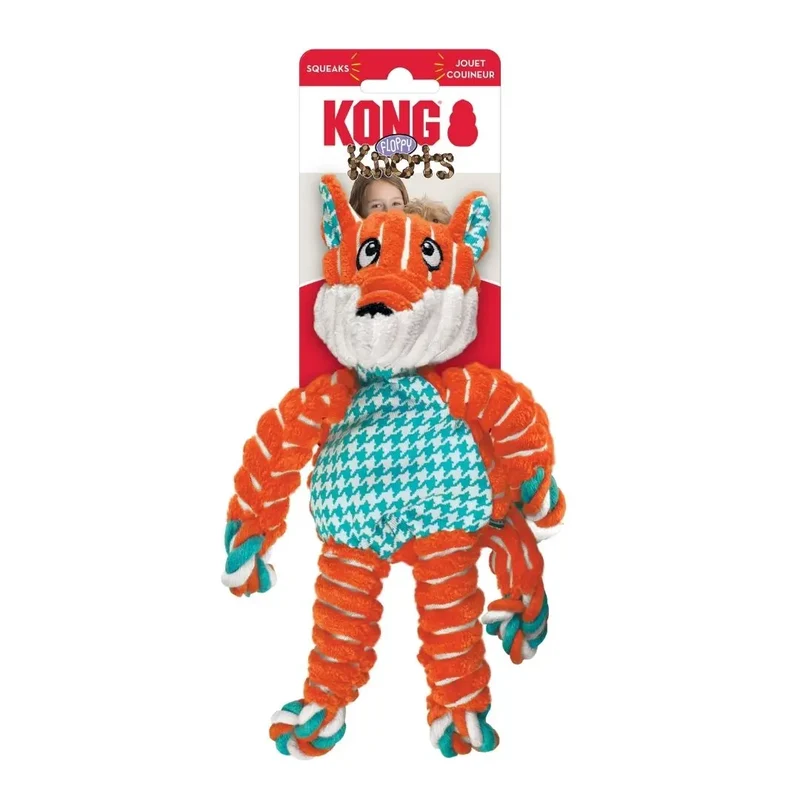 KONG Floppy Knots Fox S/M