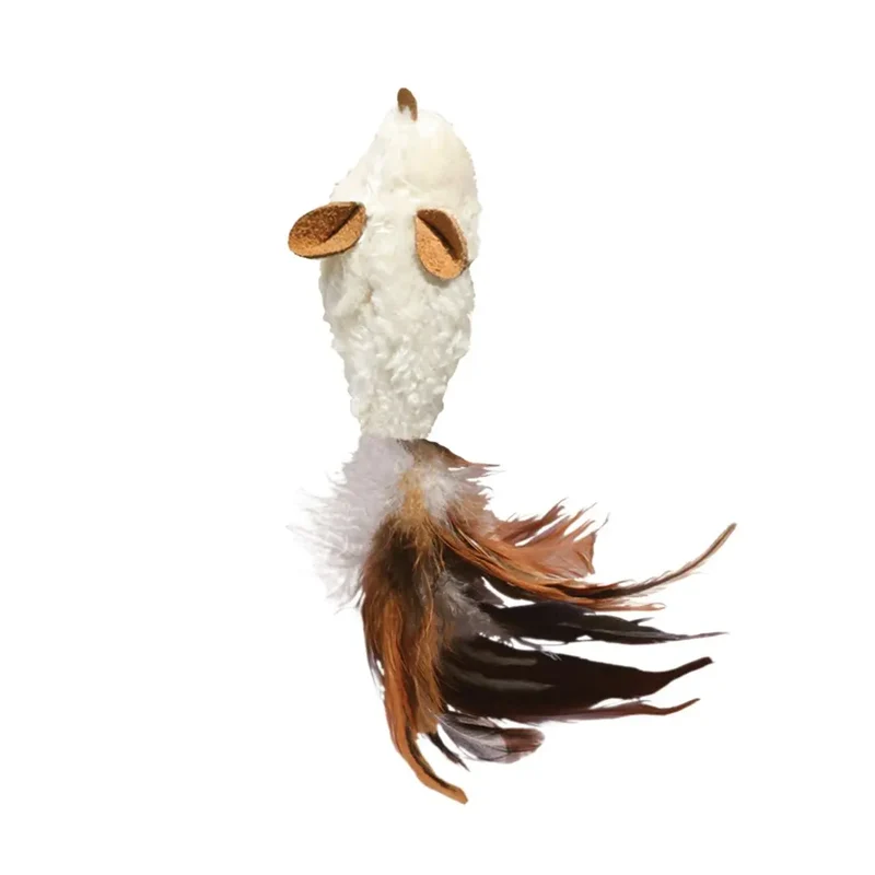 KONG Cat Refillable Feather Mouse