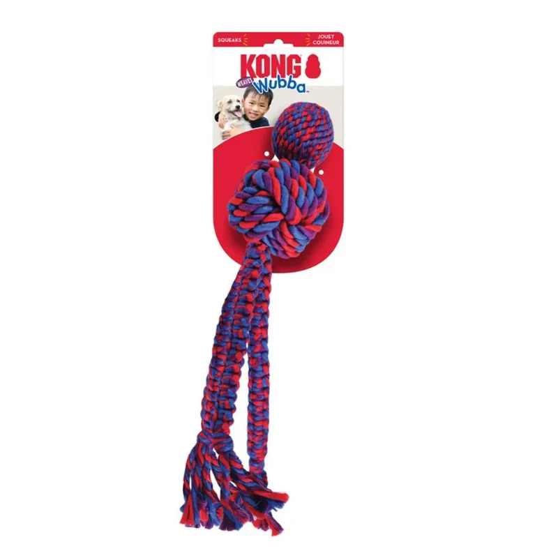 KONG Wubba Weaves with Rope