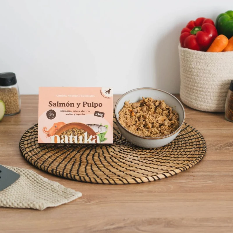 Natuka COOKED Menú Salmón y Pulpo
