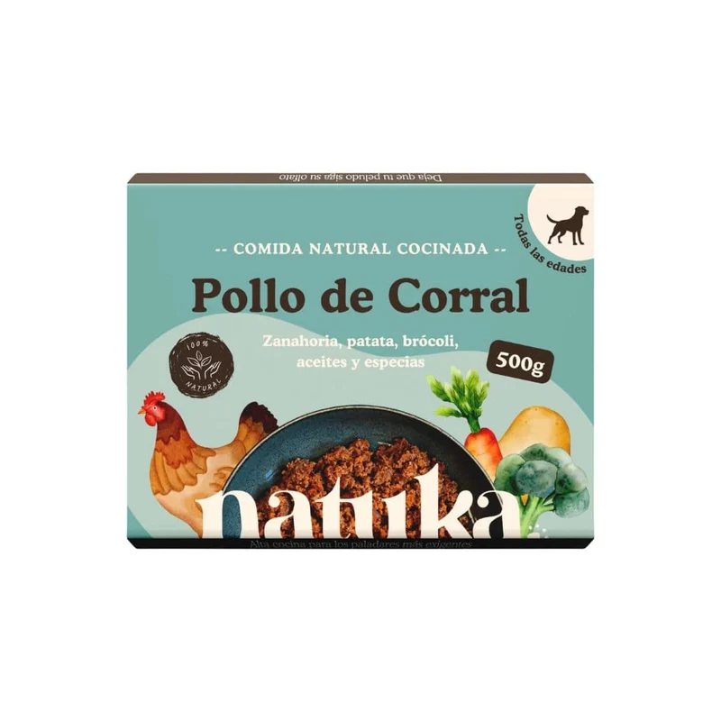 Natuka COOKED Menú Pollo de Corral